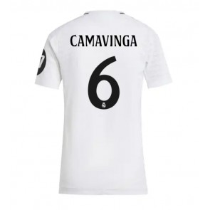 Real Madrid Eduardo Camavinga #6 Hemmatröja Dam 2024-25 Kortärmad